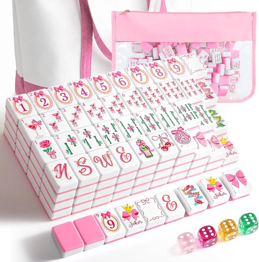 Amazon.com: Soulchen 1.2 Inch Coquette Ribbon American Mahjong Set